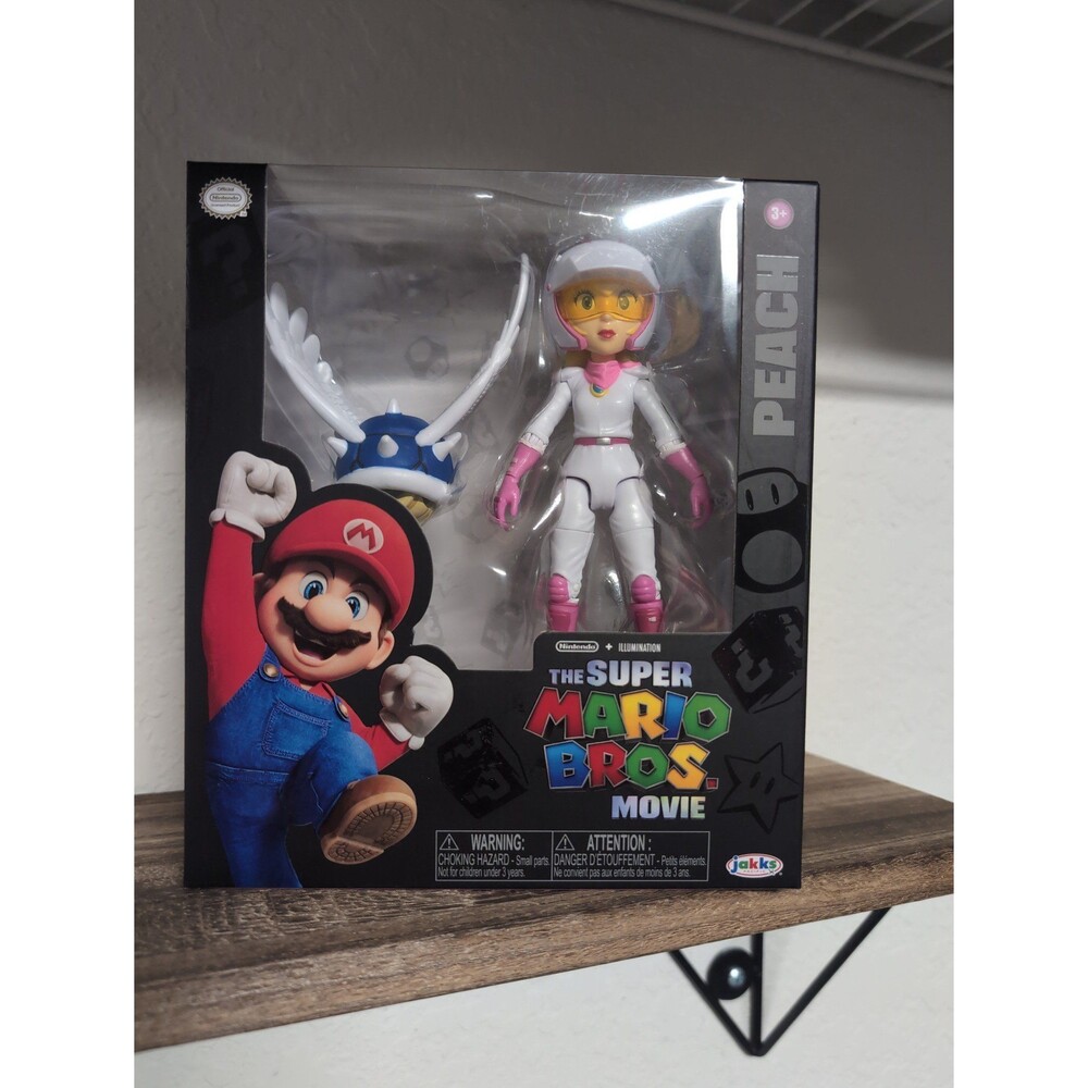 Super Mario Princess Peach Action Figure Super Mario Bros Movie - Picture 5 of 5
